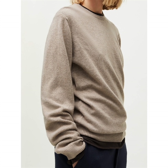 Aiayu Leonardo Cashmere Sweater, Pure Grain 